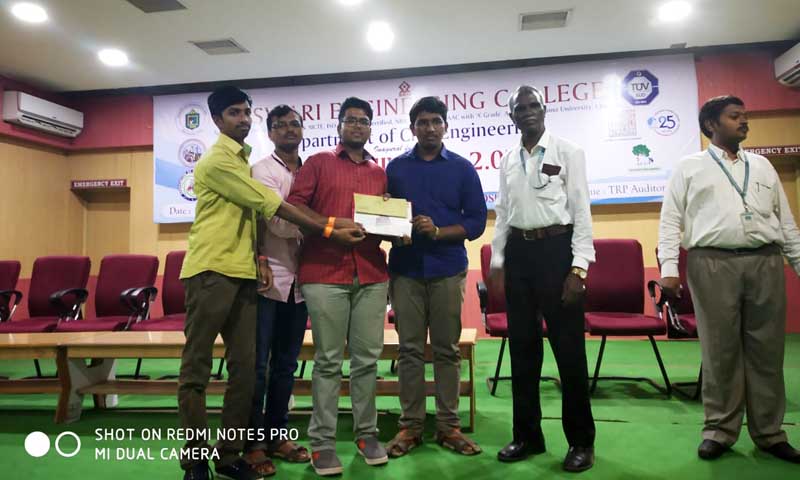 Students got second place